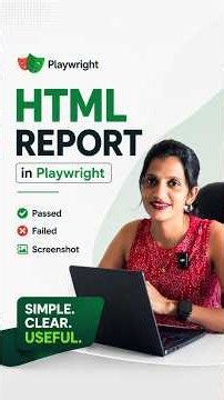 HTML Reports in Playwright — Simple, Clear & Useful!