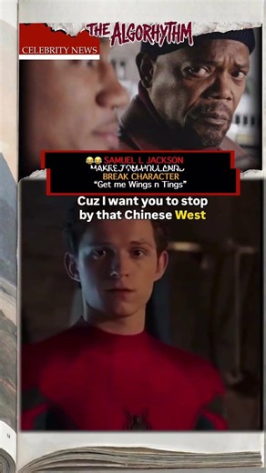 Samuel L. Jackson Breaks Spider-Man while Filming