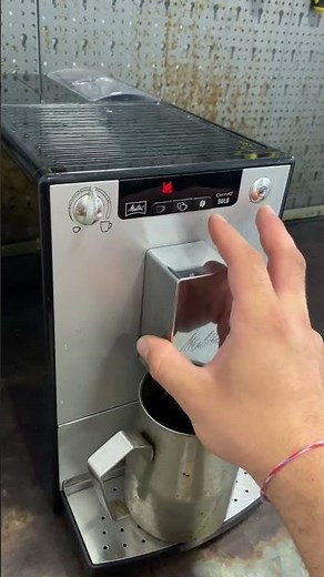 How to turn on the decalcification of the melitta caffeo solo coffee machine