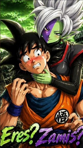 ¿Y Si Goku CONOCIERA a Zamis Version Mujer de Zamasu 😱| #goku #gokublack #zamasu #dragonball