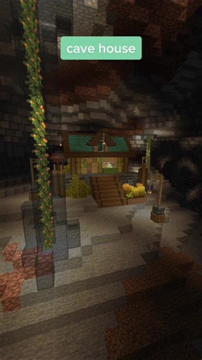 Building a Stunning Cave House in Minecraft