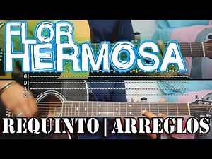 Tutorial | Beautiful Flower | Requinto | Arrangements | TABS
