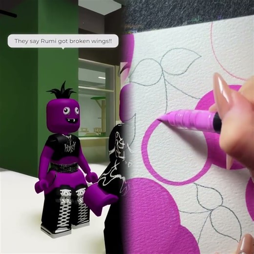 Rumi got BROKEN WINGS 😱 #roblox #robloxshorts