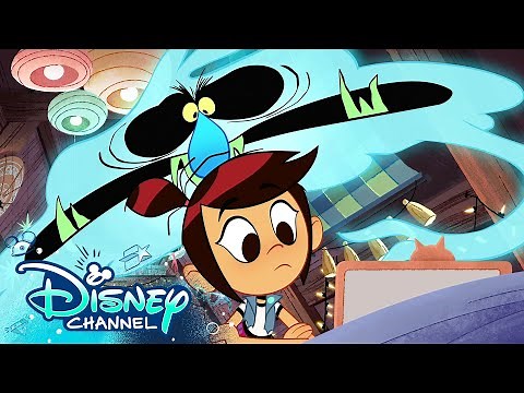 Scratch's New Home | The Ghost and Molly McGee | Disney Channel Animation
