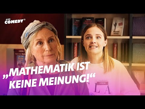 Matheleugnerin vs. Team Wissenschaft - Preisdebatte im Buchladen | Jasna Fritzi Bauer in Kroymann