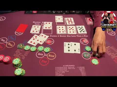 CHECK OUT WHAT THE BOARD GAVE US ON ULTIMATE TEXAS HOLDEM! 