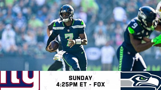 NFL.com Previews Week 8: Seahawks vs. Giants