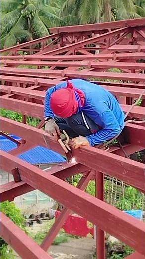 Installation of c-purlins