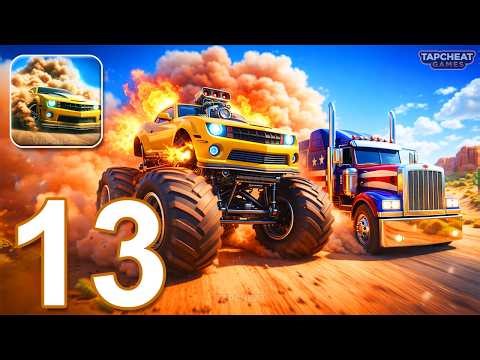 Stunt Car Extreme - Gameplay Walkthrough Part 13 - 2 New Cars Level 52-60 (Android, iOS)