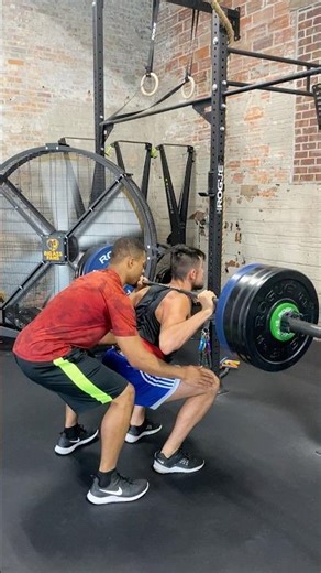 300LB 1RM Testing my BackSquat during CF Class @ Black&Brave Wrestling Academy August 10, 2020 #wwe