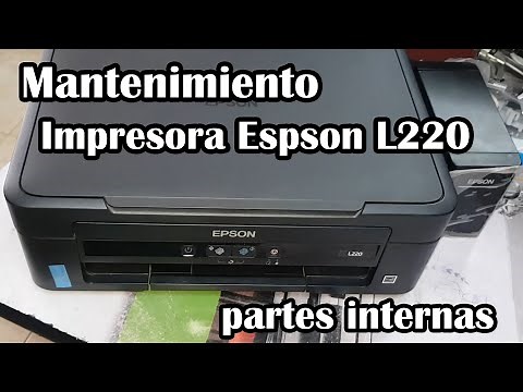 😁Mantenimiento de la Impresora Epson L220