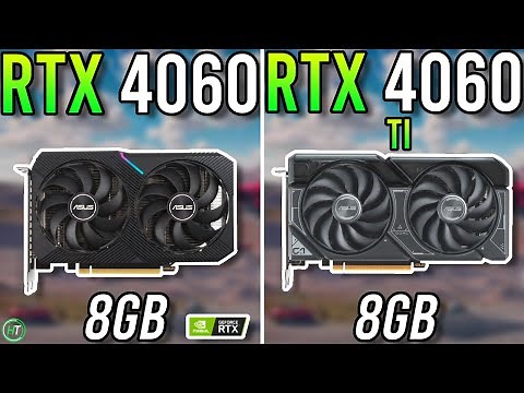 RTX 4060 vs RTX 4060 Ti - Tested in 2024