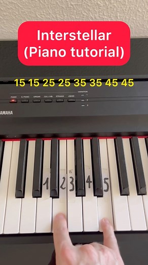 24K views · 136 reactions | Interstellar (theme) #pianotutorial #pianolessons Oh Mon Piano | Oh Mon Piano | Facebook