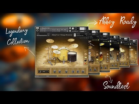 ALL ABBEY ROAD DRUMS By ‪@NativeInstruments‬ Quick Preview