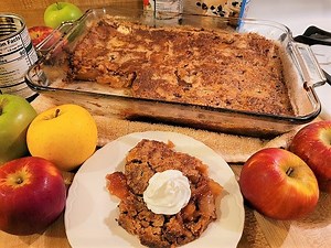 Apple Cobbler with Cake Mix and Pie Filling - ParnellTheChef
