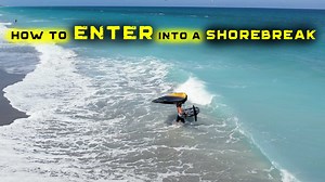 13K views · 31 reactions | Riding waves while wing foiling is one of the coolest aspects of this sport. But sometimes that comes with another problem, the shore break! In this video we discuss how to safely enter and exit the water when there is shore break or breaking waves.. Watch full video here: https://youtu.be/HDvA4H7B5KU | Damien LeRoy | Facebook