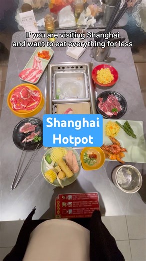World’s Best $20 Buffet in Shanghai 🇨🇳🔥 | Hot Pot & BBQ Feast