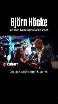 Erfurt: Björn Höcke in conversation with Lea! 🔥