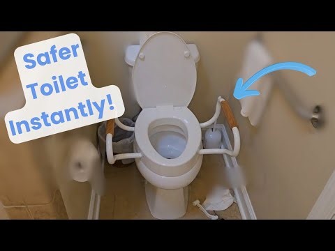 How to Install a Lunderg Raised Toilet Seat with Handles – Step-by-Step