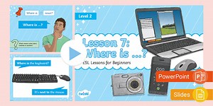 ESL Curriculum Level 2, Lesson 7