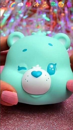 ASMR UNBOXING Carebears Mini Figures Review❤️#shorts #asmr #carebears #kawaii #trending #viral #fyp