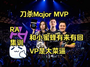 【somebody】RA欧洲和一线队训练：刀杀JL；被apEX鞭尸；被donk沙二血虐；VP是菜逼