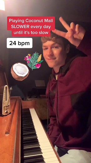 Playing Coconut Mall Slower Every Day - 24 bpm