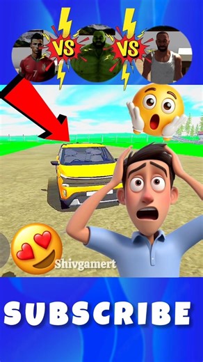 WHICH CHARACTER WILL REACH TATA SIERRA😱IN JUST ONE JUMP?🤯Indian Bike Driving 3D #newupdate #gta