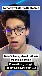 Nefel Education | Join Ahmed and start your Data Science Bootcamp on December 11th ! ✅ Apply Now : https://www.codingdojo.africa/apply-data-science/... | Instagram