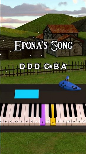 Epona's Song Tutorial - Legend of Zelda Ocarina of Time