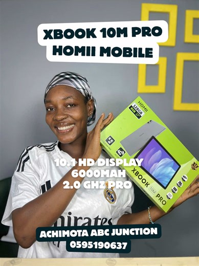 Homii Xbook 10m Pro #homiitablets #adulttablet #homiitablet #ghanatiktok🇬🇭 #homii