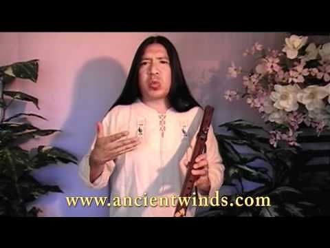 How to play a native american flute (Echo Sound)