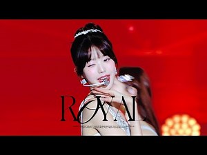 (4K) 240127 아이브 단독 콘서트 SHOW WHAT I HAVE in BANGKOK 'ROYAL' 장원영 IVE JANGWONYOUNG 직캠