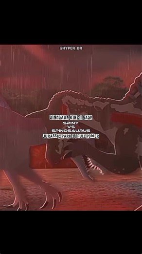 Spiny vs Spinosaurus (JP3,JWCC) |#dinosaurking#jurassicpark3