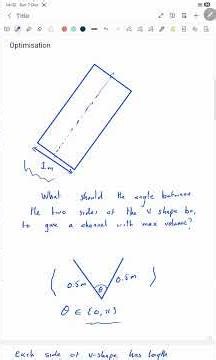 Optimisation example 2