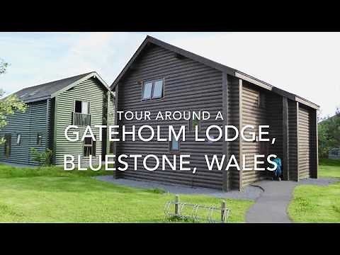 Gateholm Lodge tour, Bluestone Wales