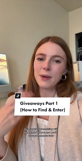 Part 1 | How to Find & Enter Giveaways #greenscreenvideo