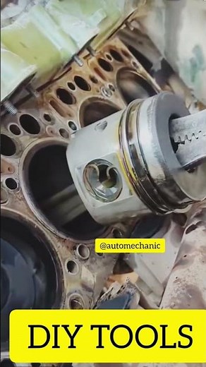 diy tools for remove pistons#how to remove pistons with diy tools