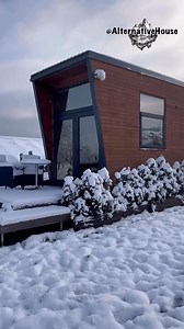 33K views · 538 reactions | Tiny House Life in Winter | Alternativehouse | Facebook