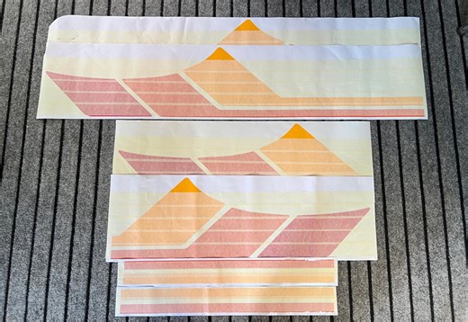 Toyota Hilux 1980-1983 Body Stripe Decal Kit: Vintage Truck Graphics - Etsy