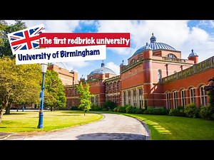 The first redbrick university - Walk Tour of the University of Birmingham [4K]