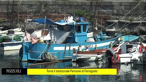 3.8K views · 68 reactions | POZZUOLI - Torna il tradizionale Pennone di Ferragosto | Campi Flegrei | Facebook