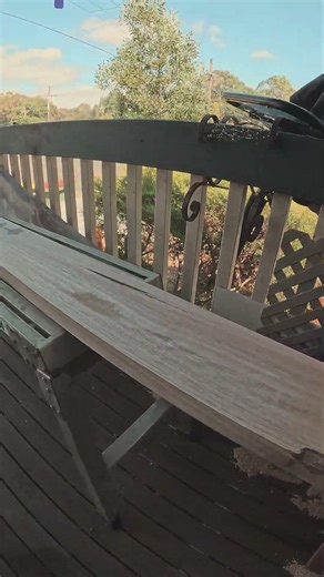 Timber Mt Ash Log we - Milled, Air Dry Plane & Wax nice looking wood