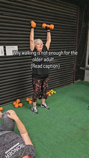 Why Walking Alone Is Not Enough for the Older Adult Walking is a fantastic habit. It supports cardiovascular health, mental wellbeing, and keeps people moving regularly. But as we age, walking on its alone is not enough to protect our long-term health and independence. From around our 30s onward, we naturally begin to lose muscle mass and strength (a process called sarcopenia). This loss accelerates with age and is one of the biggest reasons older adults struggle with daily tasks like getting ou