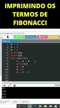AN ALGORITHM FOR FIBONACCI IN PYTHON | Paulo Cezar