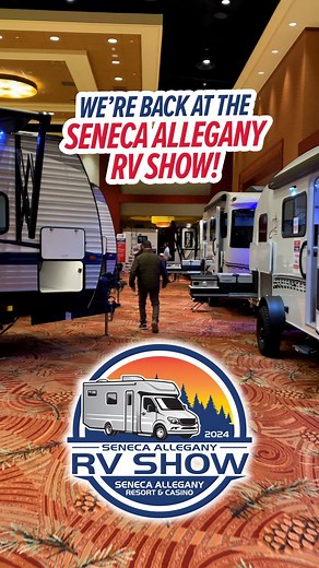 We’re back at the Seneca Allegany RV Show at the @senecaallegany Casino now through April 7th! With over 100 RVs both inside and outside starting at just $13,998 you’ll be sure to find the best floorplan for your next adventure! #rvshow #traveltrailers #fifthwheels #motorhomes #bestdeals #camper #camping #rv #rving #rvliving #rvlifestyle #outdoors #adventure | Colton RV & Marine