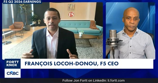 François Locoh-Donou, F5 CEO: Fortt Knox earnings