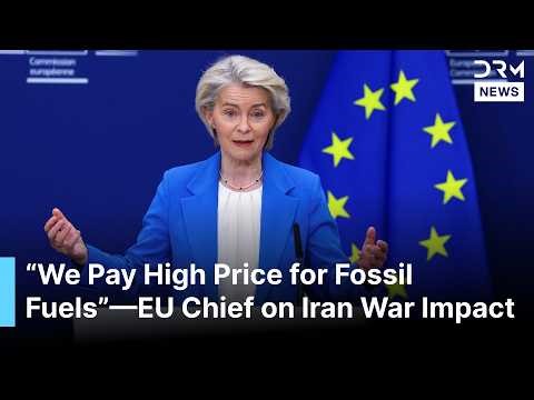 FULL REMARKS: Von der Leyen Warns Middle East War Driving €22 Billion Energy Shock in Europe | AC1B