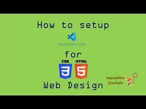 How to Setup VS Code for HTML CSS Web Design