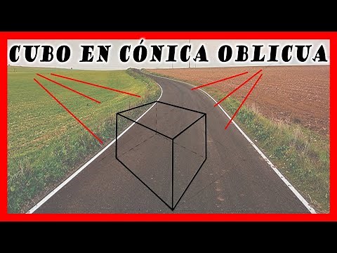 🧊 How to draw a cube in perspective with two vanishing points 👀 Learn oblique conics